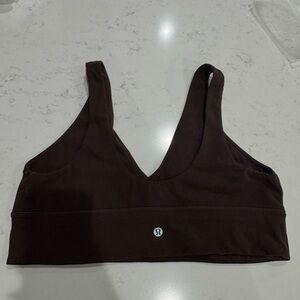 Lululemon Brown Sports Bra